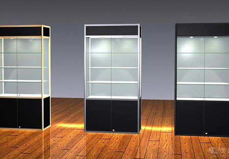鈦合金展示柜02